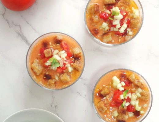 recette été peau rayonnante gazpacho